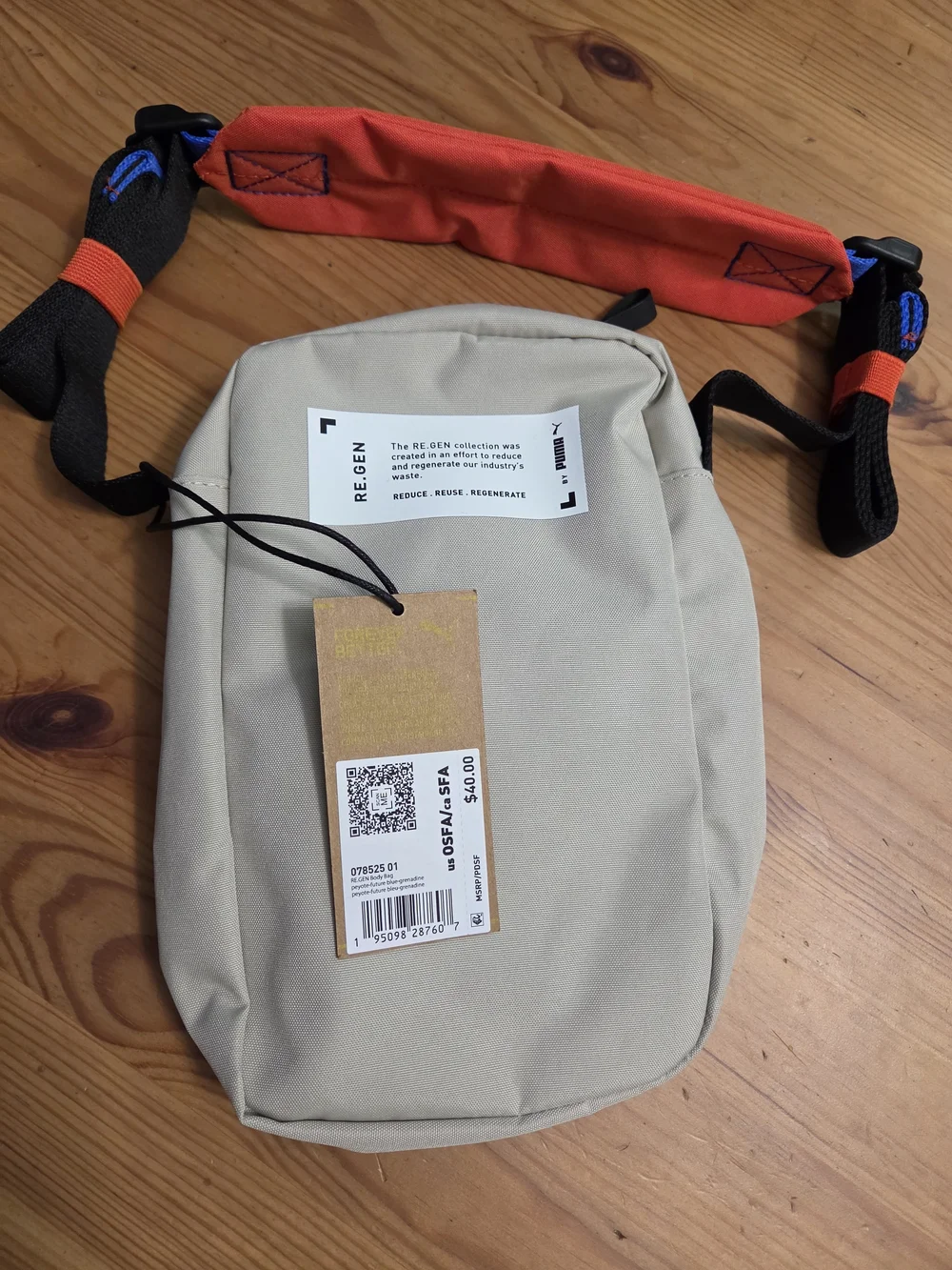 Puma beige crossbody